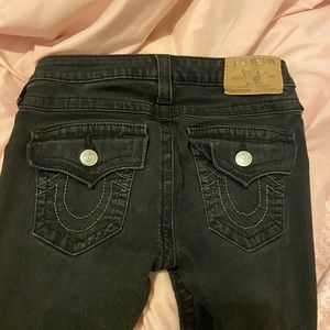 True Religion Skinny Low Rise Jeans